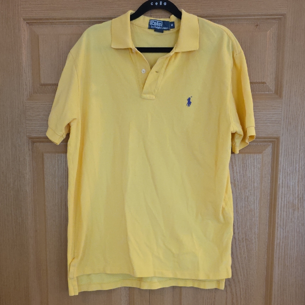Polo by Ralph Lauren Men's Bright Yellow‎ Polo Shirt